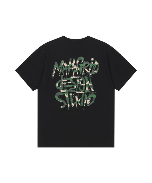 Mahagrid CAMO SLASH LOGO TEE
