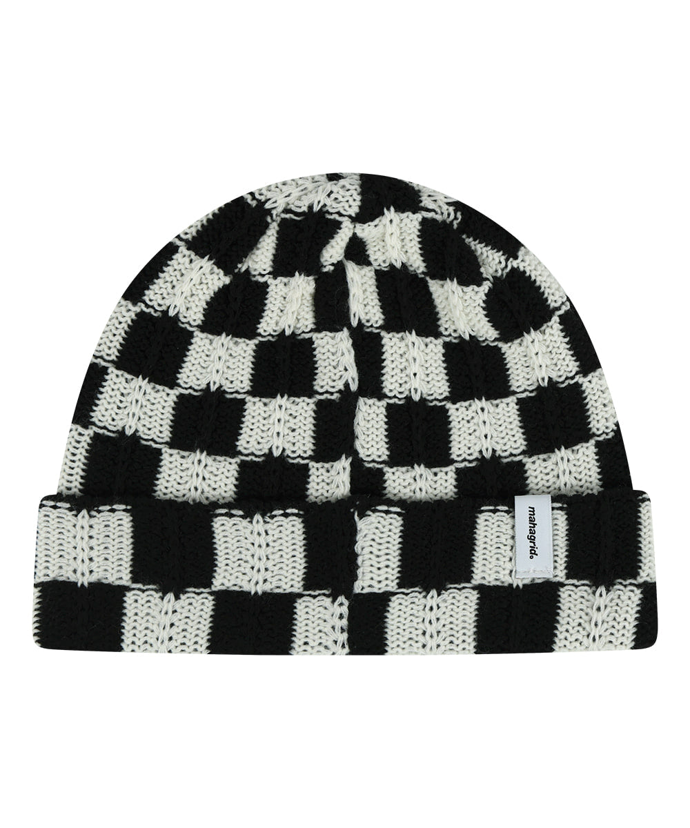Mahagrid Checkerboard Beanie
