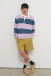 General Idea UNISEX Stripe Rugby Knit