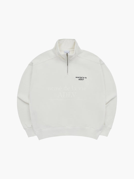 ADLV Basic Logo Needlework Pullover Sweatshirt