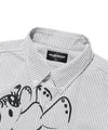 Nice Ghost Club Baby Guardians Stripe Big Big Half Shirt