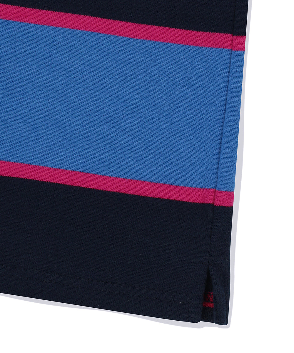 Mahagrid Stripe Rugby Shirt