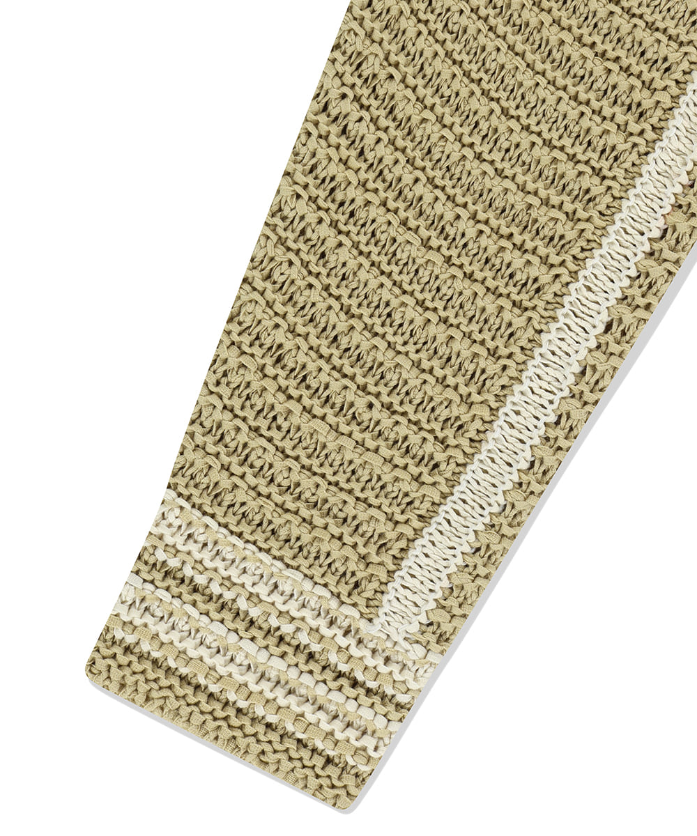 Mahagrid TRACK KNIT ZIP-UP