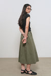 General Idea WOMAN Split A-Line Midi Skirt