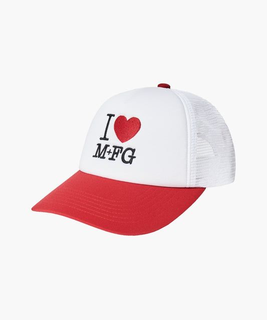 Marithé François Girbaud I LOVE MFG MESH CAP