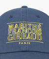 Marithé François Girbaud OUTLINE CLASSIC LOGO CAP vintage blue
