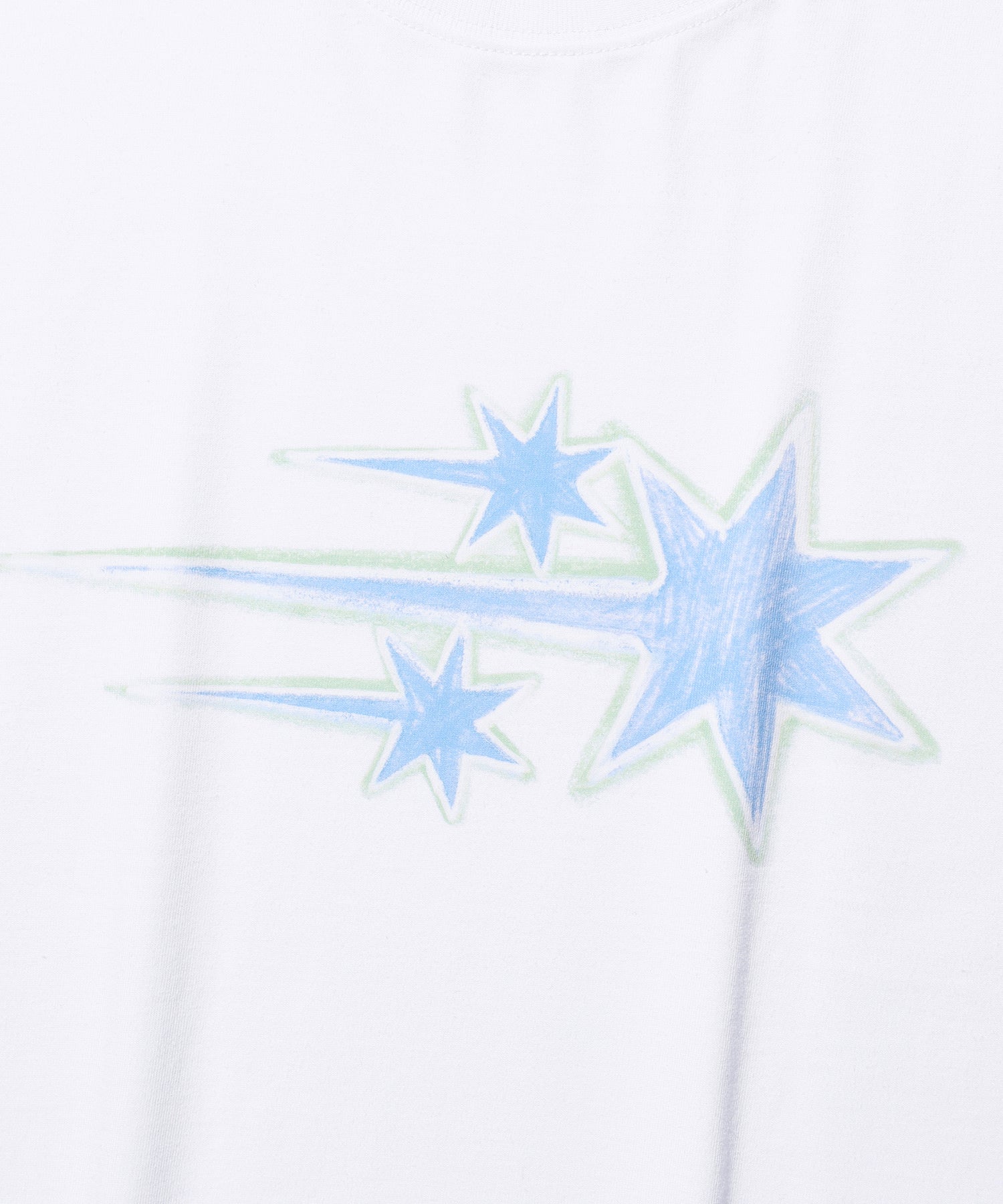 Nice Ghost Club Drawing 3 Star Big Crop Tee
