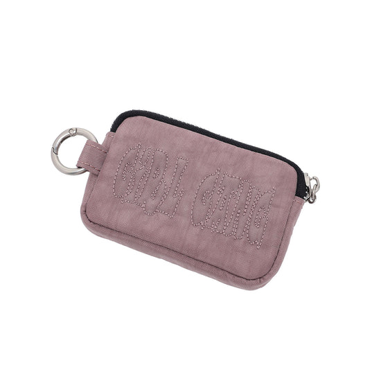 Nice Ghost Club Stitched 3Star Card Wallet [Purple]