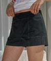 Bitter Cells Stitch Slit Cotton Shorts
