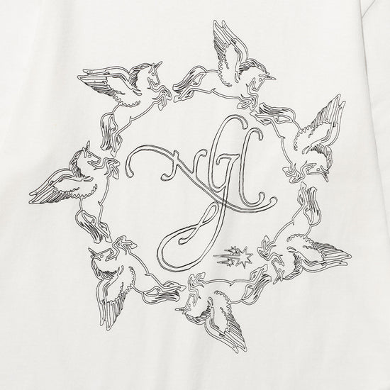 Nice Ghost Club Unicorn Circle Slim Long Sleeve Tee