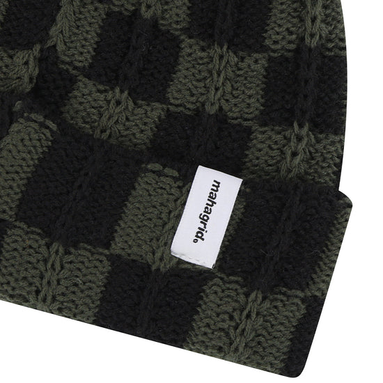 Mahagrid Checkerboard Beanie