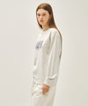 Marithé François Girbaud CRACK CLASSIC LOGO LONG SLEEVE TEE stripe