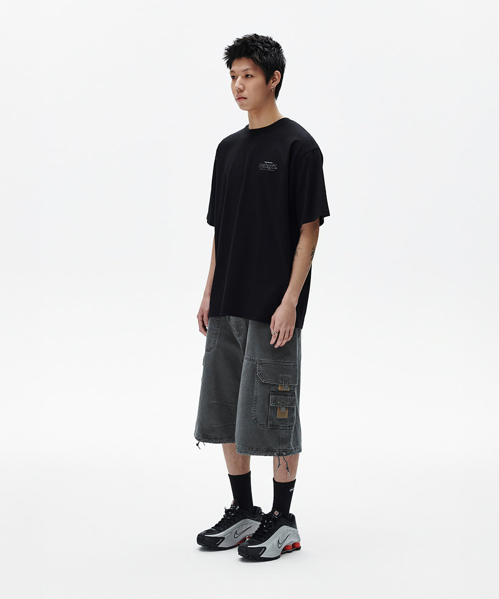 Mahagrid Back Third Logo Tee