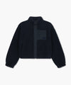 Marithé François Girbaud Marithé Sport Women's Fleece Crop Jacket Navy
