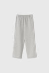 General Idea Women's Lace Trim Sweat Pants [Melange Grey]