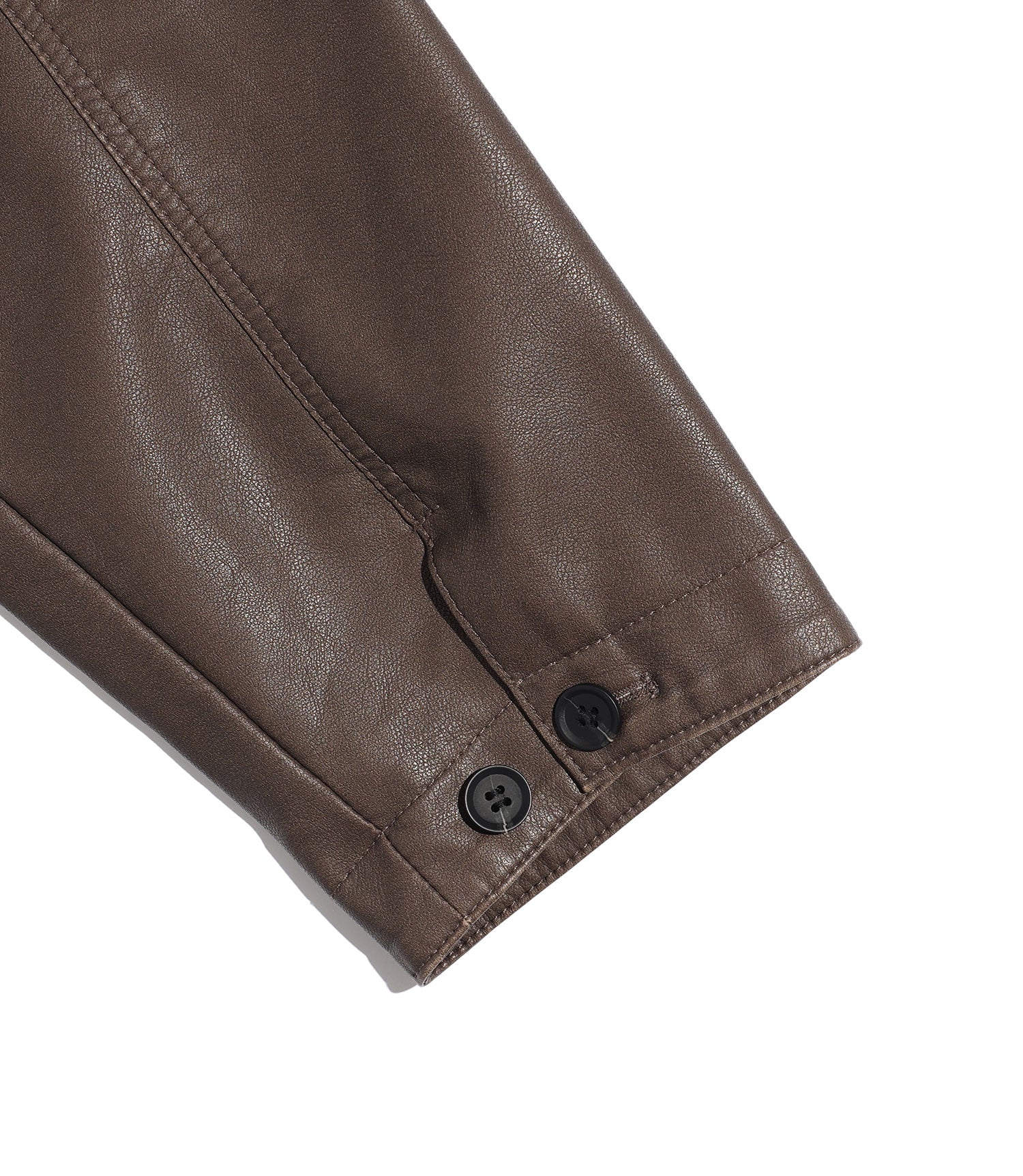 Nice Ghost Club PU Leather Work Car Coat