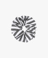 Marithé François Girbaud CLASSIC LOGO STRIPE HAIR SCRUNCHIE black