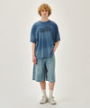 Marithé François Girbaud GRADATION DYEING OVERSIZED TEE