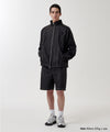 Mahagrid Cover Stitch Nylon Track Short
