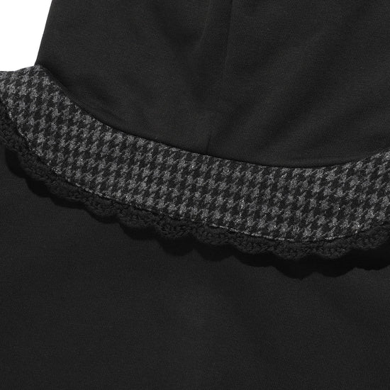 Nice Ghost Club FFATS Round Collar Hoodie [Black]