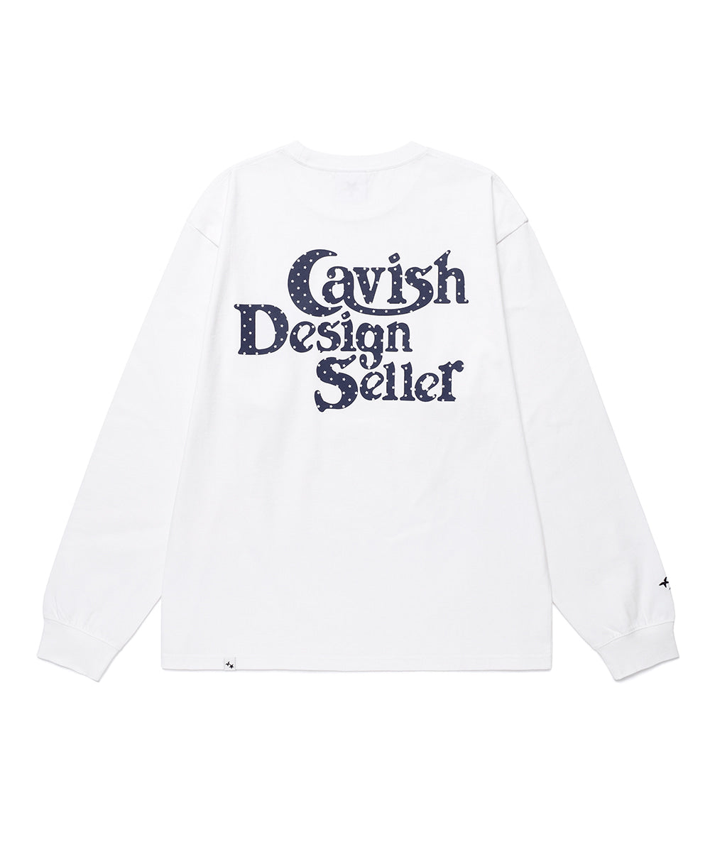 Cavish Star Seller Logo Long Sleeve Tee