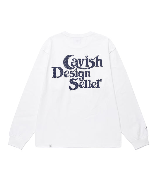 Cavish Star Seller Logo Long Sleeve Tee