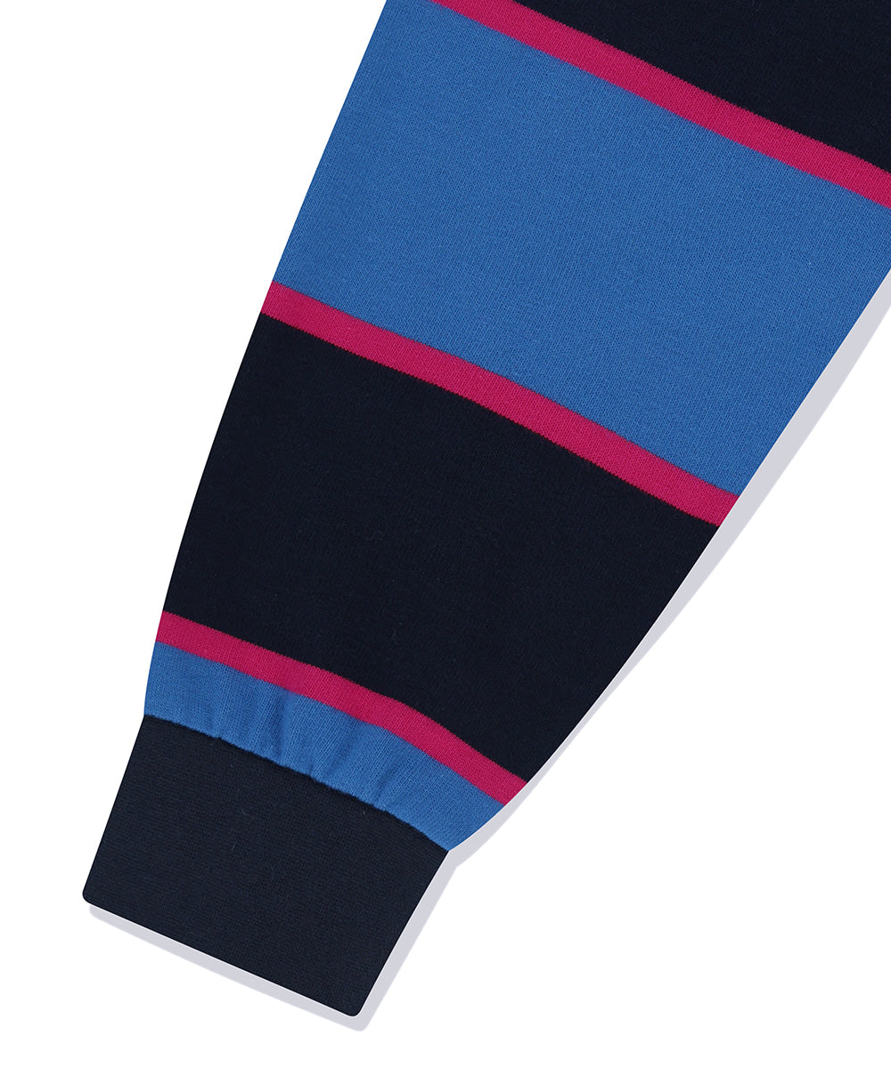 Mahagrid Stripe Rugby Shirt