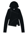 Mahagrid Curved Slim Hoodie