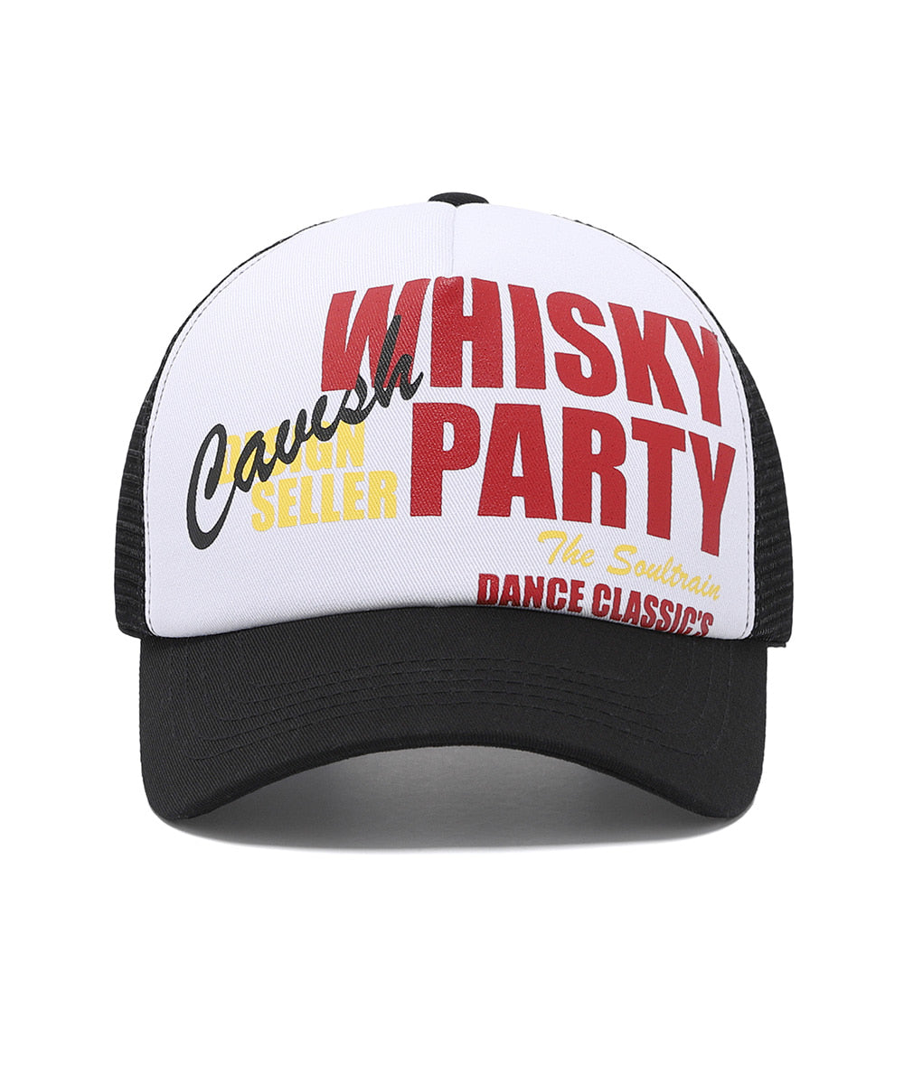 Cavish WHISKY PARTY 5-PANEL CAP [BLACK]