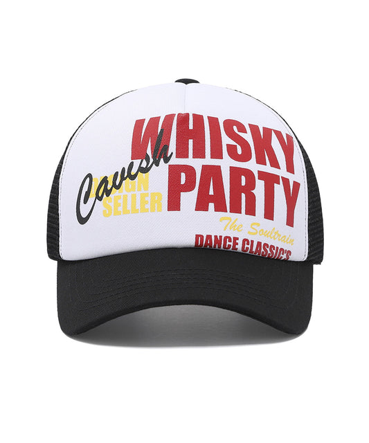 Cavish WHISKY PARTY 5-PANEL CAP [BLACK]