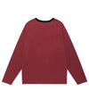Cavish TWIN STAR LS TEE[BURGUNDY]