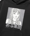 Nice Ghost Club Junji Ito Maniac Tomie Glitter Hoodie [Black]