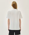Marithé François Girbaud SMALL CLASSIC LOGO PK COLLAR TEE