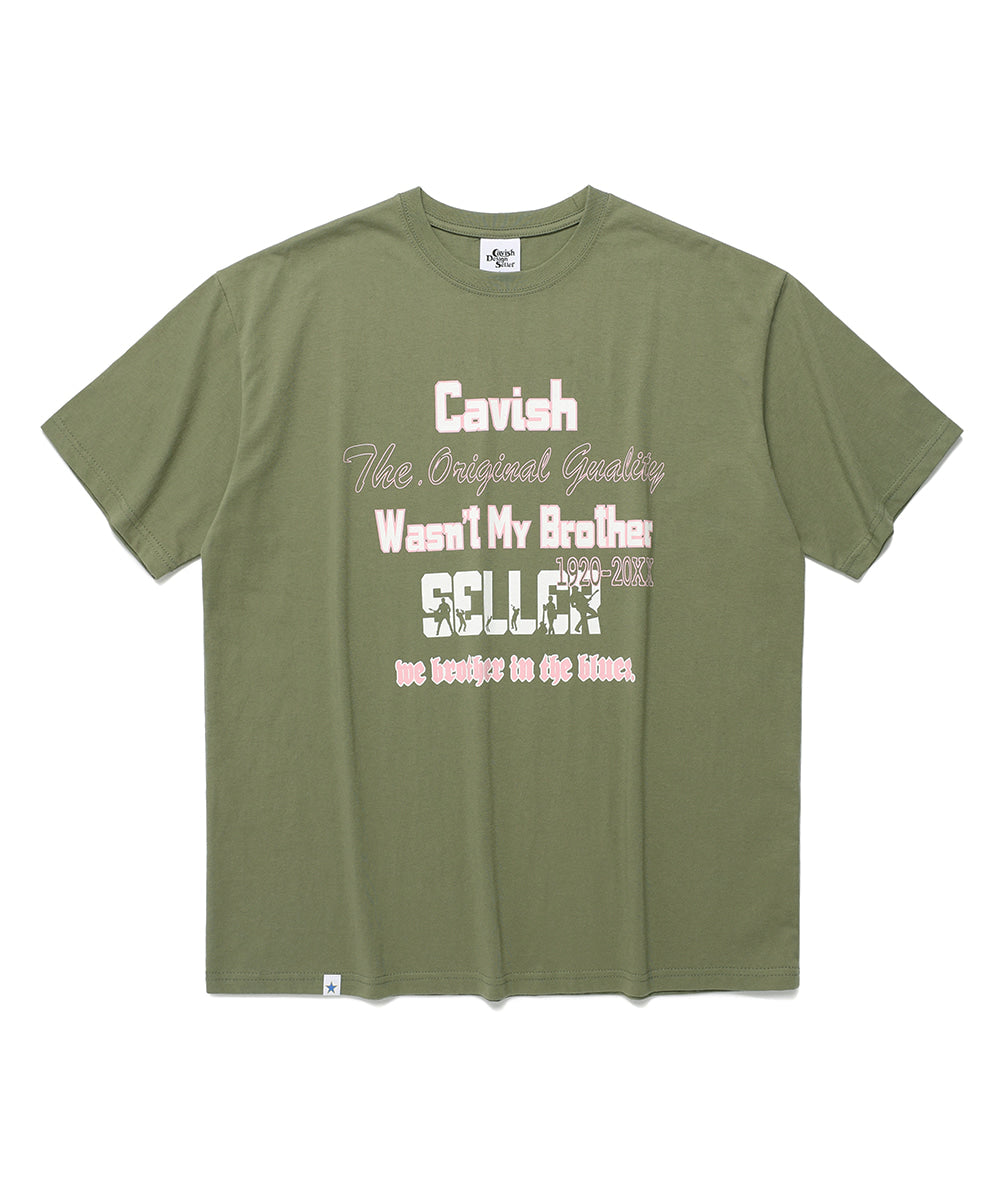 Cavish BROTHERS SHORT SLEEVE TEE