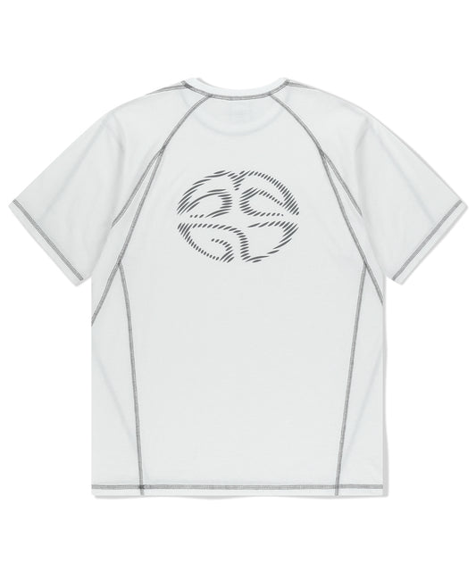 Mahagrid Curved Stitch Tee