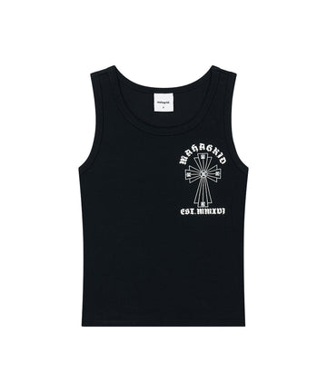 Mahagrid Cross Stud Tank Top