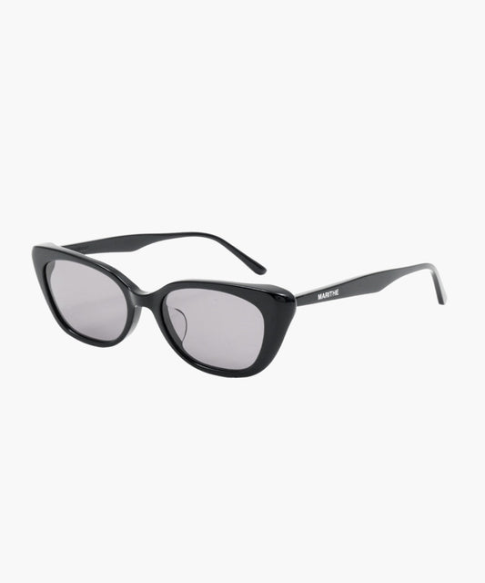 Marithé François Girbaud Regular Logo Trapezoid Frame Sunglasses Brown