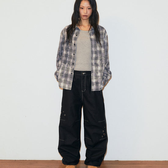 Mahagrid Overdyed Check Shirt