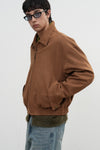 General Idea UNISEX Suede Collar Blouson