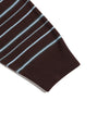 Nice Ghost Club Multi Stripe 3 Star V Neck Knit