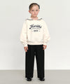 Marithé François Girbaud Kids Sailor Collar Crop Sweatshirt Navy