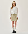 Marithé François Girbaud W CROP SHEER JACKET