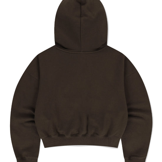 Mahagrid MGD SERIF LOGO CROP HOODIE