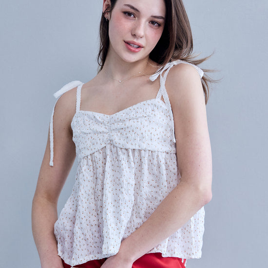 Bitter Cells Blooming Sleeveless Blouse - Flower