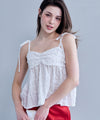 Bitter Cells Blooming Sleeveless Blouse - Flower