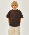 Marithé François Girbaud Kids Back Graphic Oversized Tee