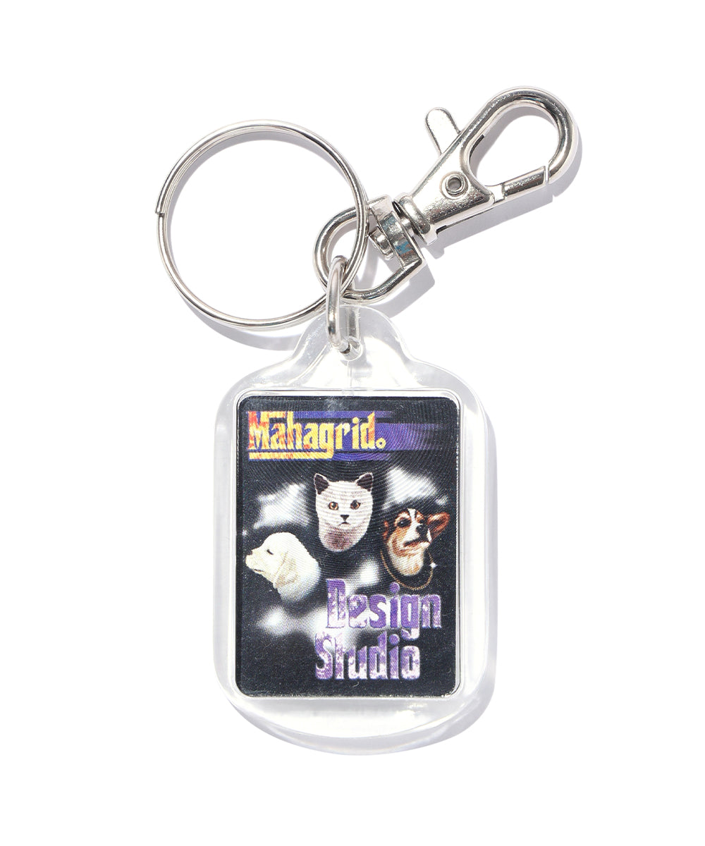 Mahagrid Fuzzies Keyring [Black]