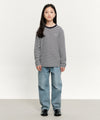 Marithé François Girbaud Kids Doodle Classic Logo Solid & Stripe Long Sleeve (2 Pack) Navy