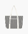 Marithé François Girbaud REGULAR LOGO BIG COTTON BAG stripe