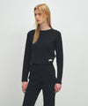 Marithé François Girbaud W BASIC CROP LONG SLEEVE
